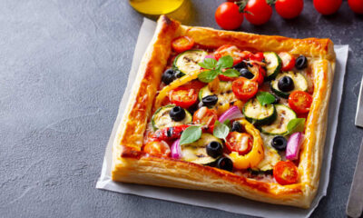 Torta salata con verdure