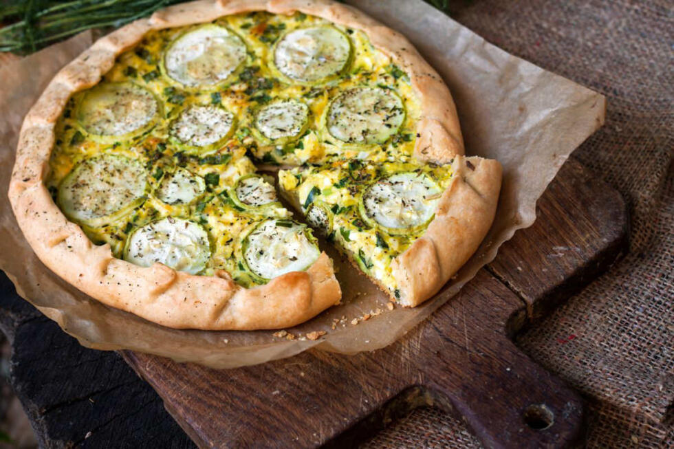 torta salata zucchine e ricotta