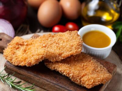 Cotoletta di pollo: fritta, al forno e in friggitrice ad aria