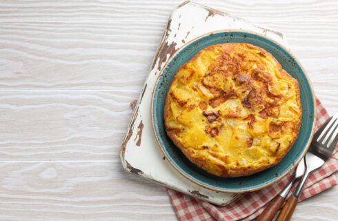 Frittata di patate al forno
