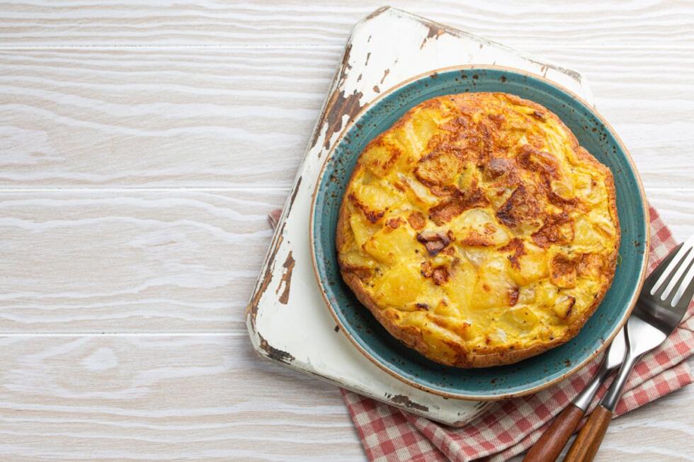 Frittata di patate al forno