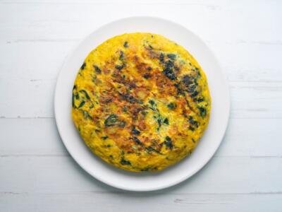 Semplice in tutto, è la frittata di spinaci al forno