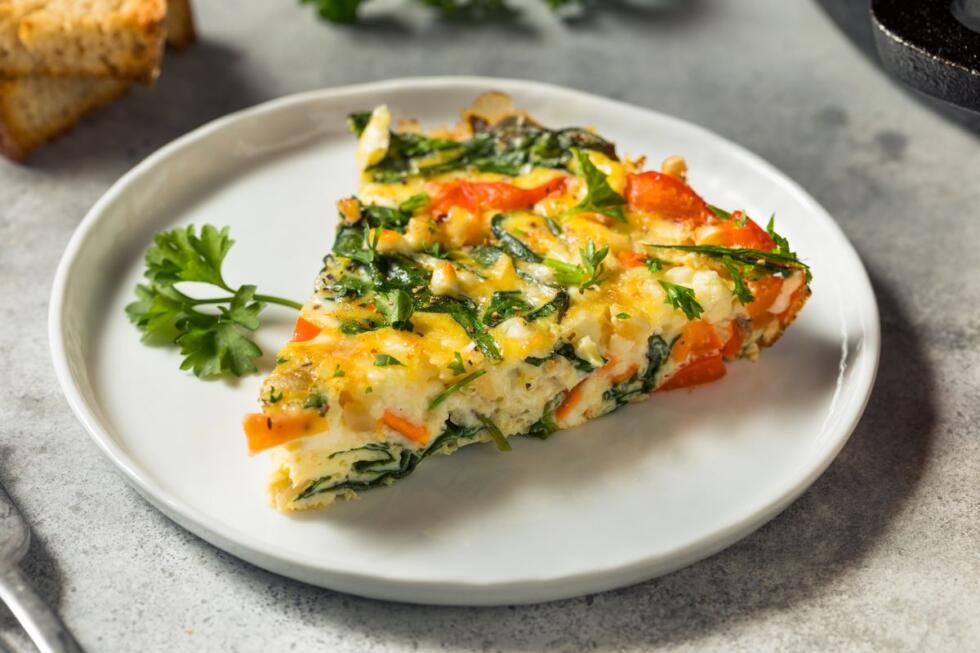 Frittata di verdure al forno