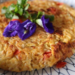 Frittata di riso avanzato al forno, la ricetta gustosa