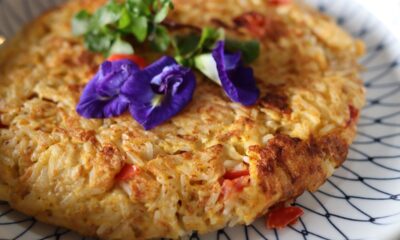 Frittata di riso al forno