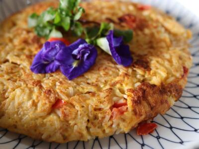 Frittata di riso avanzato al forno, la ricetta gustosa