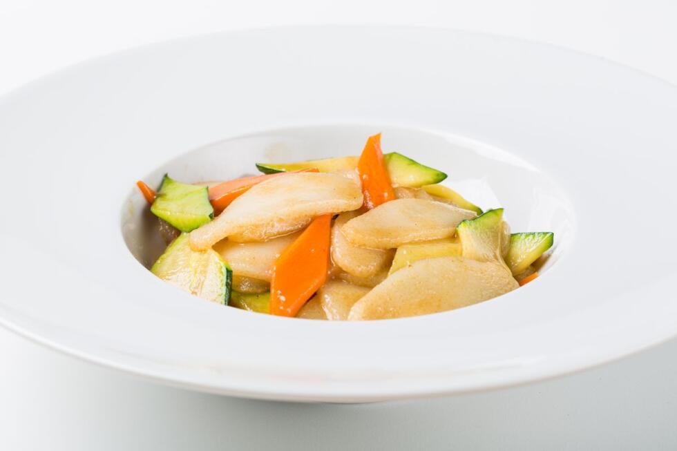 Gnocchi di riso con verdure