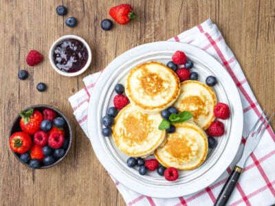 Pancake proteici senza uova, leggeri ma con gusto