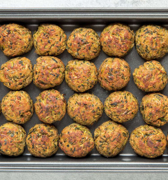 Polpette di zucchine e ricotta al forno