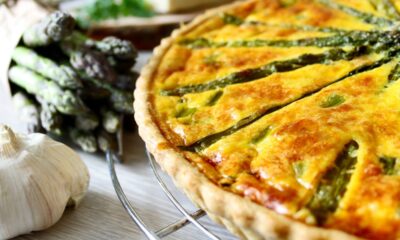 torta salata asparagi e speck