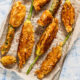 Fiori di zucca gratinati al forno