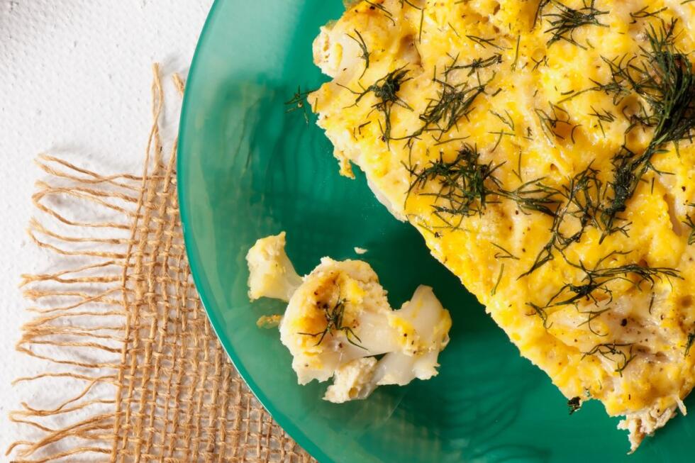 Frittata di cavolfiore al forno