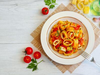 Pasta calamarata: 3 ricette senza pesce