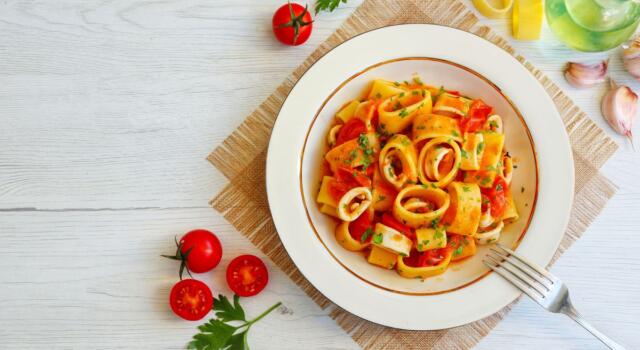 Pasta calamarata: 3 ricette senza pesce