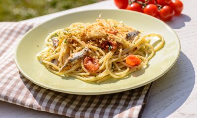 pasta sarde e pomodorini