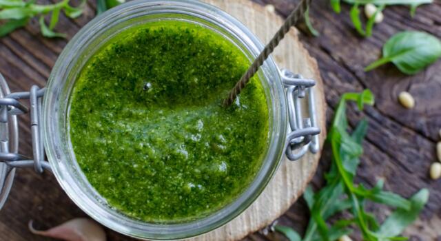 Pesto di rucola: pronto in 5 minuti