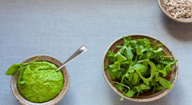 Pesto di rucola e noci con la ricetta Bimby