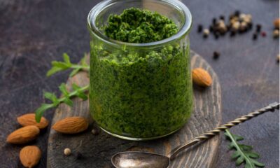 Pesto di rucola e mandorle