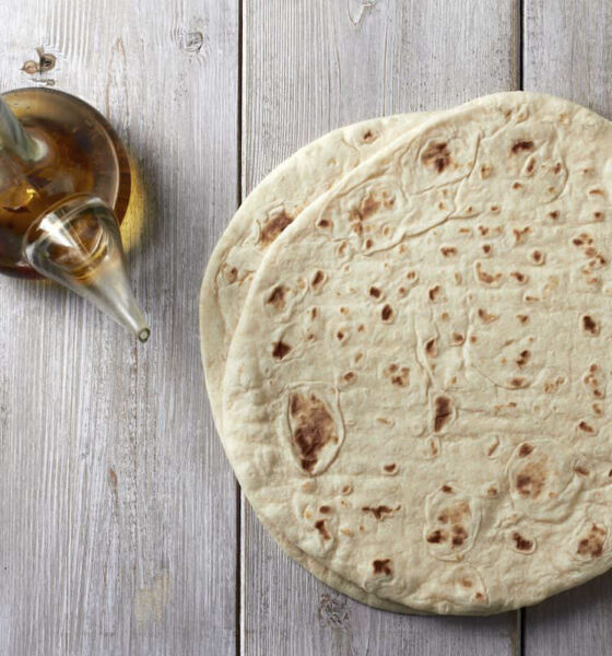 Piadina senza strutto