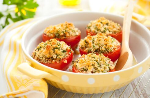 Pomodori ripieni di pangrattato
