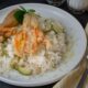 risotto fiori di zucca e gorgonzola