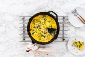 In cucina con Friggy: che buona la frittata di finocchi in friggitrice ad aria