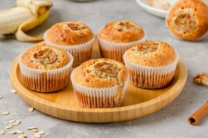 Ricetta dei muffin banana e cannella: troppo buoni!