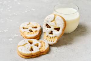 Biscotti teschio: per un Halloween spaventosamente gustoso