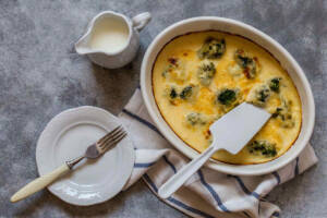 In cucina con Friggy: broccoli gratinati in friggitrice ad aria (con besciamella)