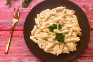 Pasta ai 4 formaggi di Bruno Barbieri, una ricetta stellata