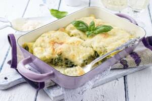 In cucina con Friggy: ricetta delle lasagne con ricotta e spinaci in friggitrice ad aria