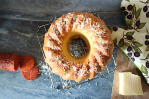 Ciambella salata senza glutine, immancabile per le gite fuori porta