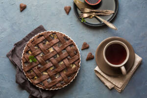 Pastiera al cioccolato, golosa e perfetta per Pasqua