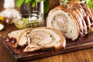 Porchetta al forno&#8230; ma che acquolina!