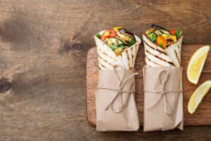 Veggie wrap: la ricetta vegetariana facile e veloce