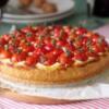 Bella e senza glutine: ecco la crostata salata con pomodorini