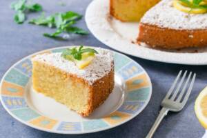 Caprese al limone, un dolce dal profumo intenso