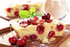 Torta alle ciliegie senza glutine: buonissima!