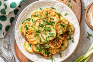 Zucchine trifolate in padella, un contorno light