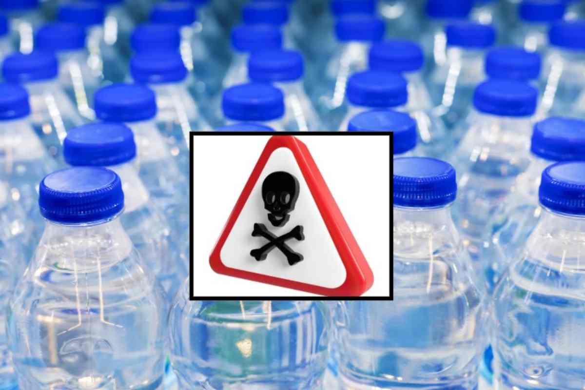 Acqua minerale contaminata