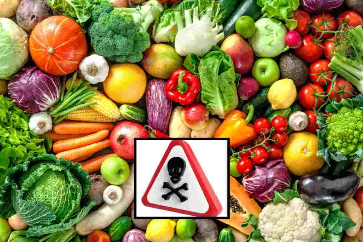 Pericolo frutta e verdura