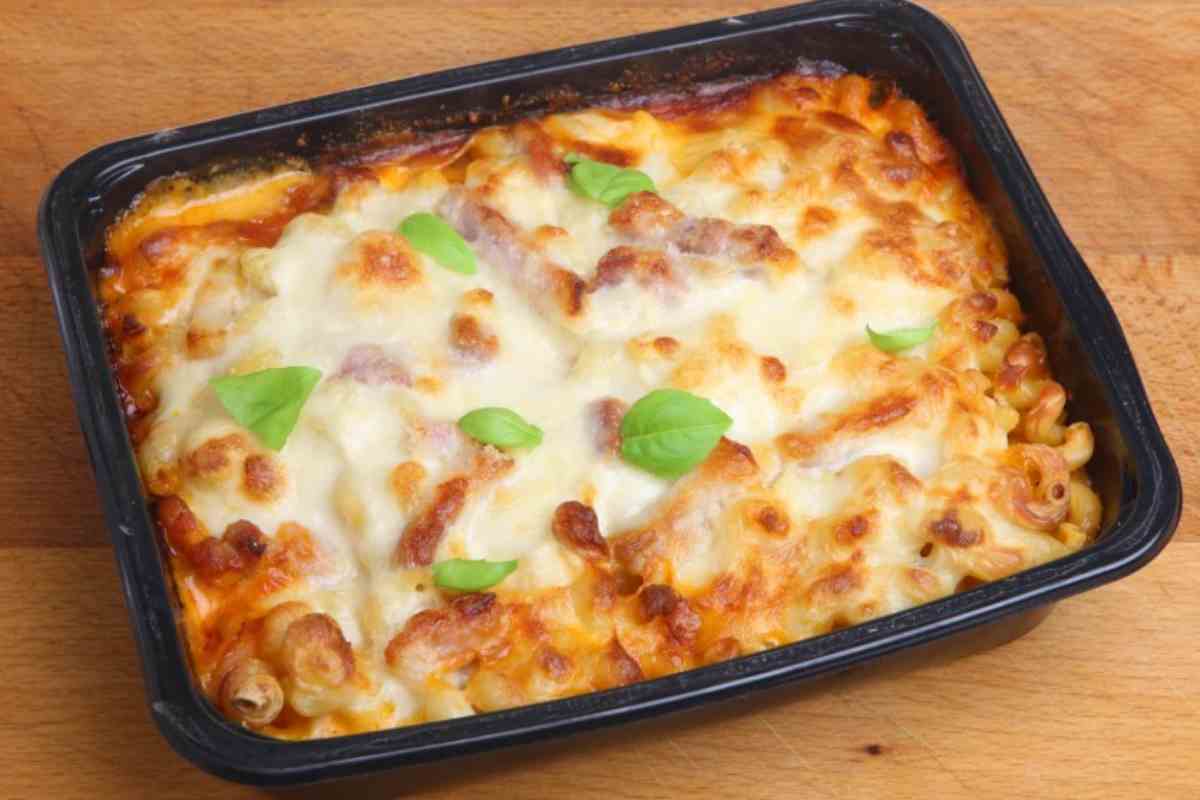 Ricetta estiva pasta al forno