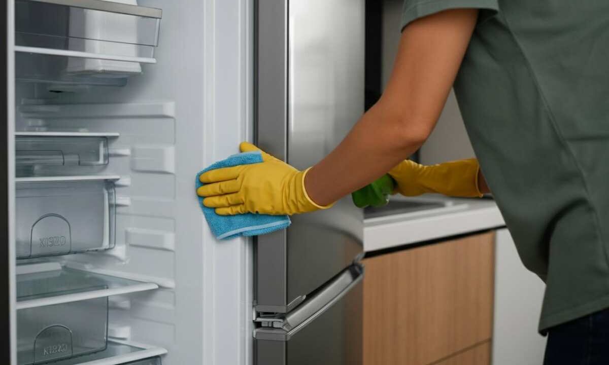 Pulizia retro frigo