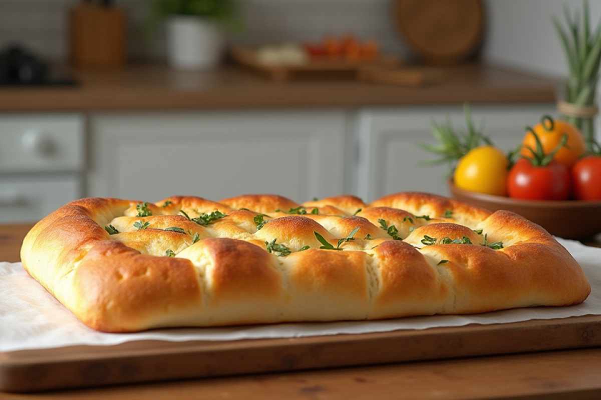 come fare la focaccia primavera