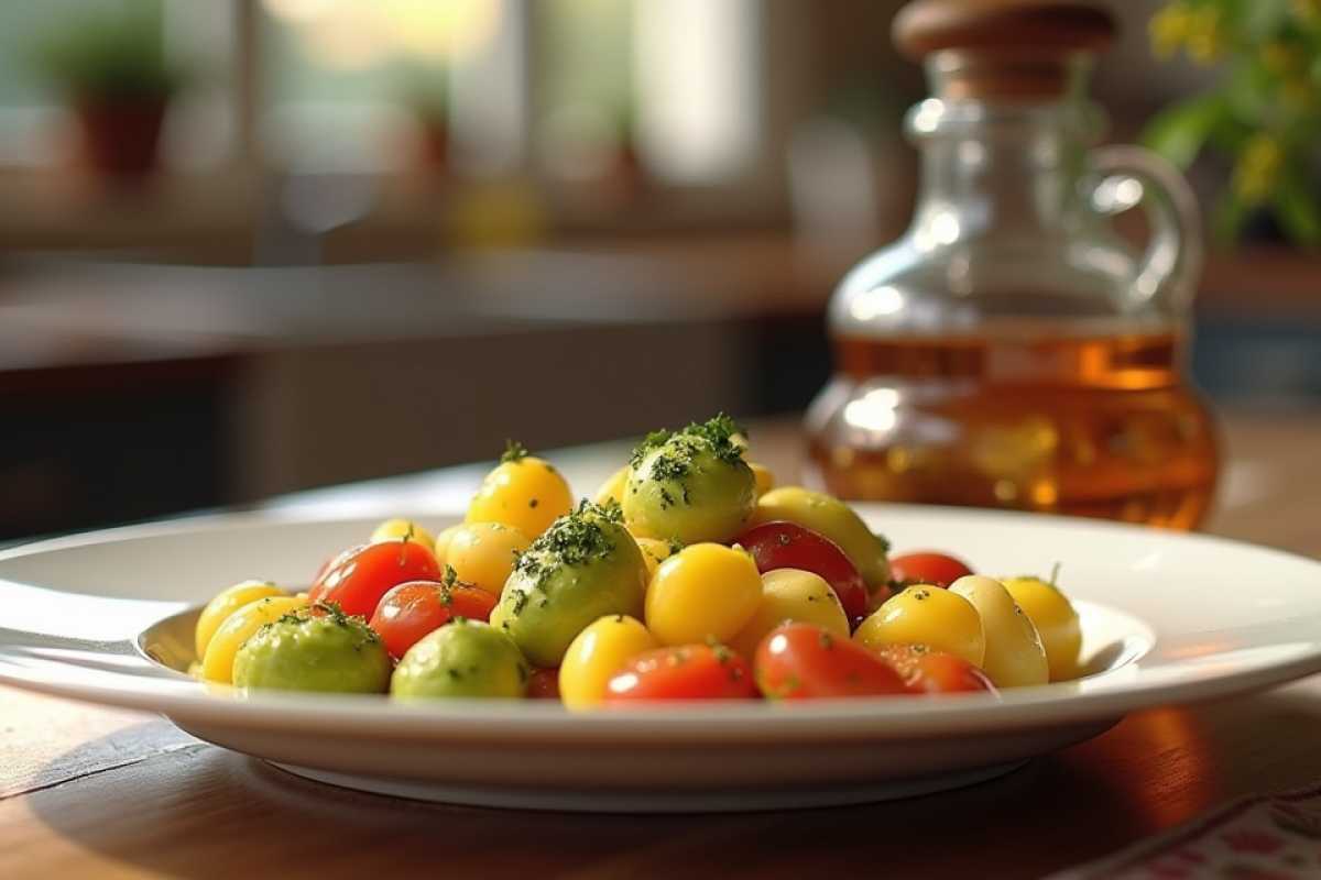 ricetta degli gnocchetti tricolore