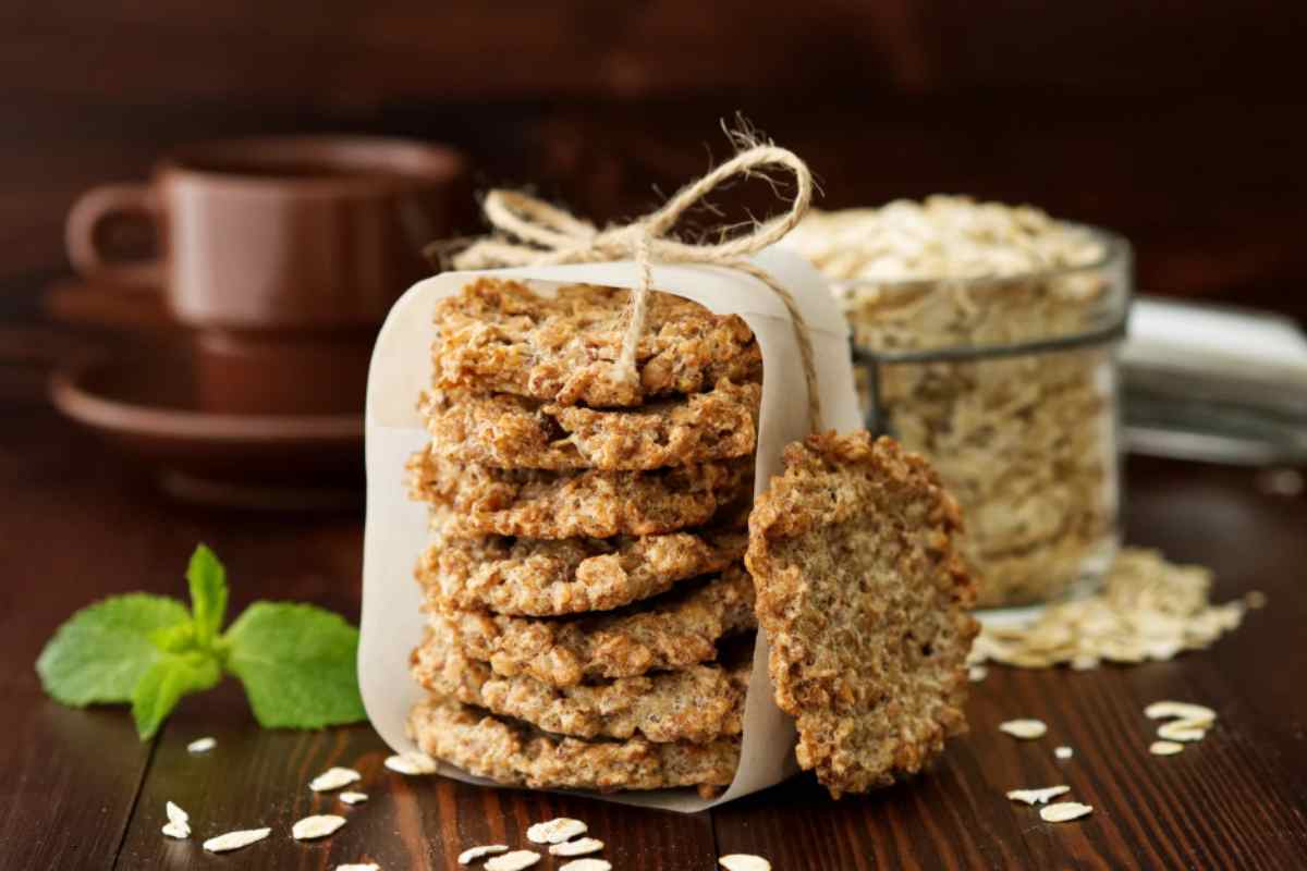 Biscotti banana e avena