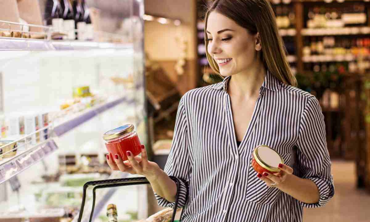 Donna supermercato
