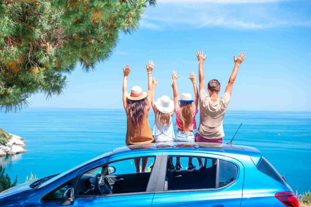 Famiglia in vacanza