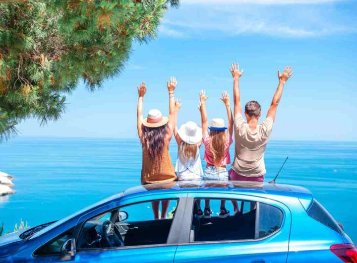Famiglia in vacanza