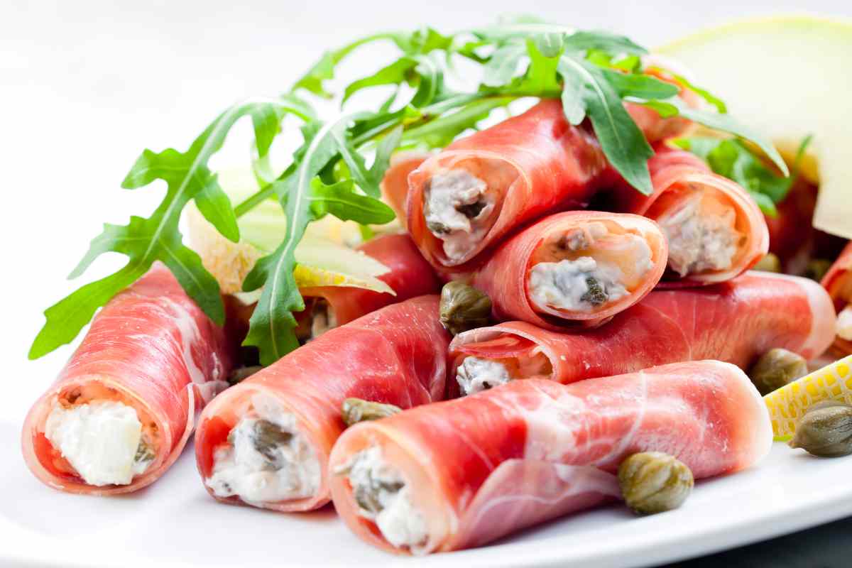 ricetta involtini di prosciutto